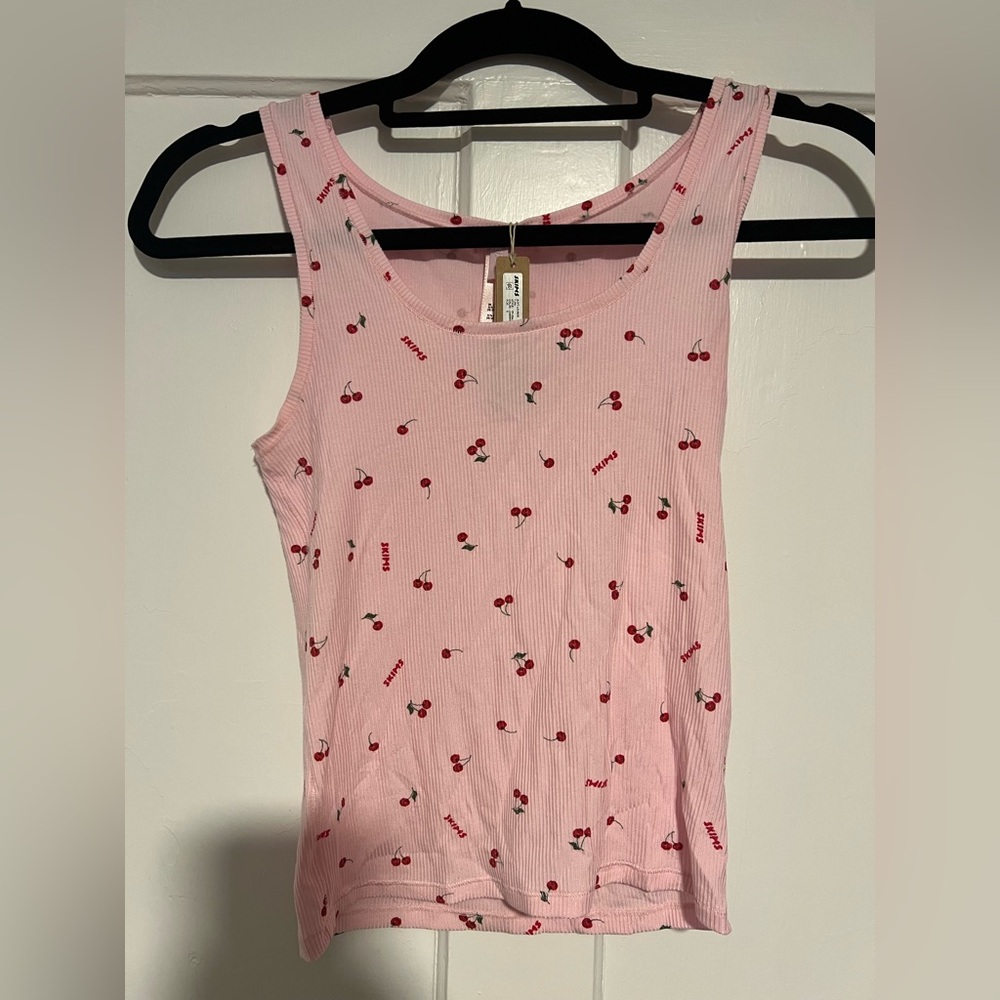 SKIMS Soft Lounge Tank - Cherry Blossom